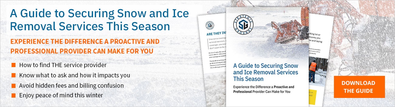 Download The Guide to Securing Snow and Ice Removal Services This Season