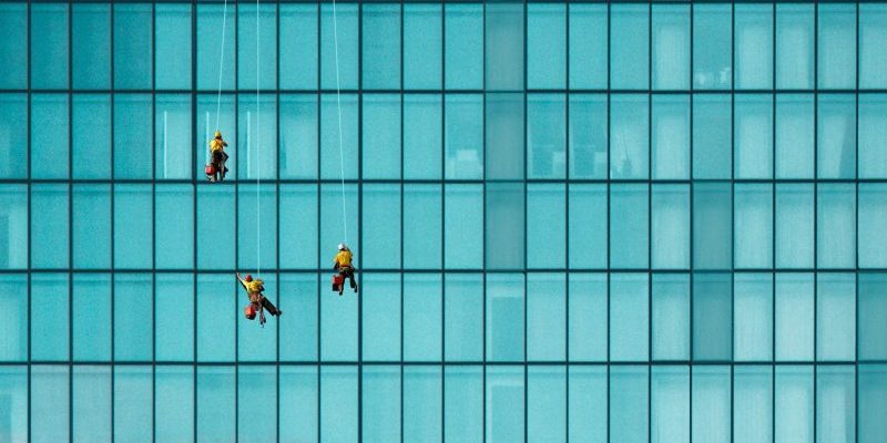 commercial window washing